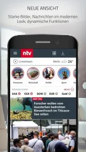 اپلیکیشن ntv Nachrichten
