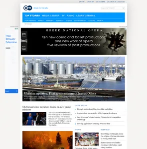 سایت Deutsche Welle