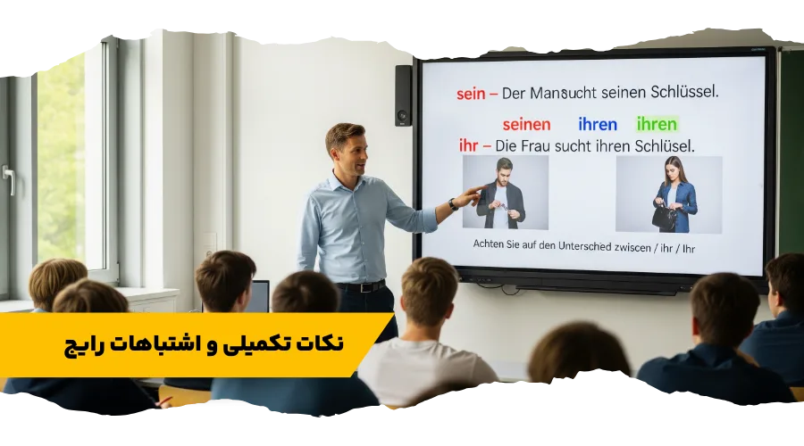 ضمایر ملکی در آلمانی - تصویر ۵